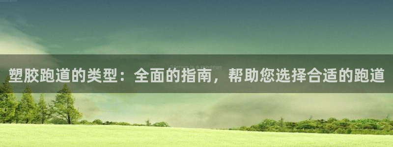红足1世手机下载：塑胶跑道的类型：全面的指南，帮助您选择合适的跑道