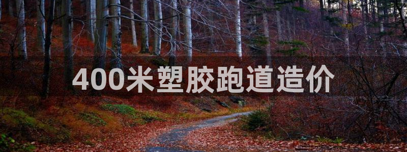 红足一丰：400米塑胶跑道造价