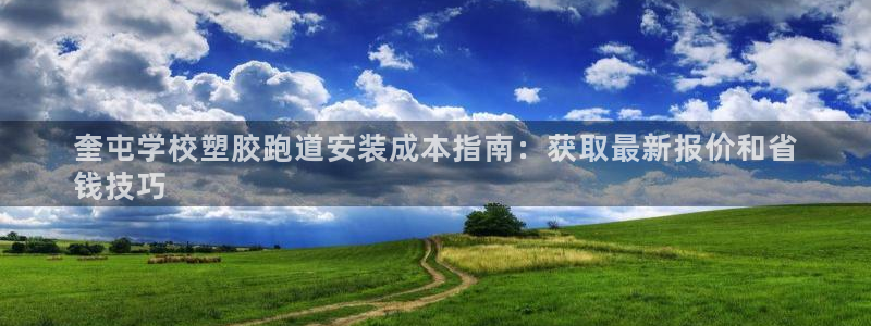 55814红足1世：奎屯学校塑胶跑道安装成本指南：获取最新报价和省
钱技巧