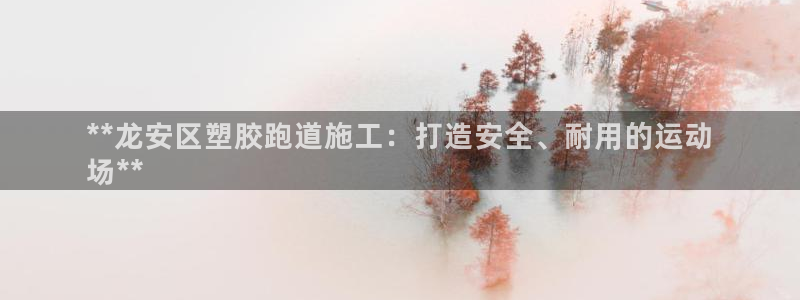 百度红足一1是为什么：**龙安区塑胶跑道施工：打造安全、耐用的运动
场**