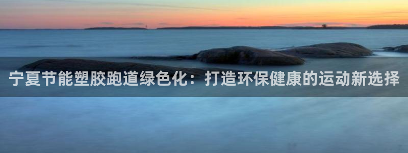 55814红足1世：宁夏节能塑胶跑道绿色化：打造环保健康的运动新选择
